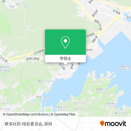 桥东社区-综合委员会地图
