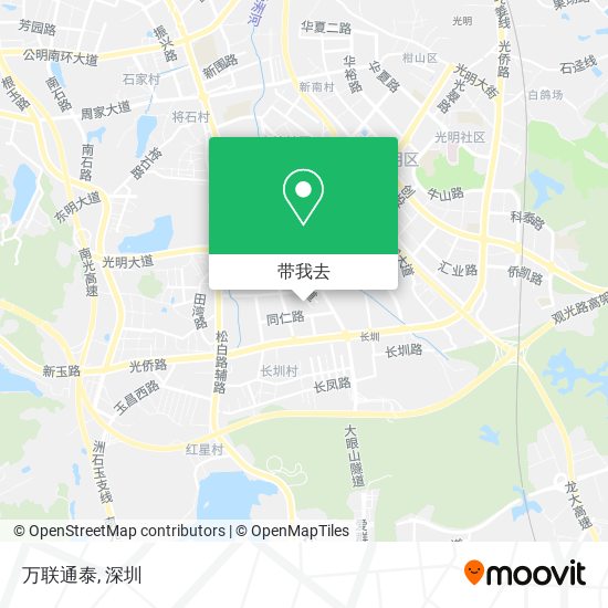 万联通泰地图