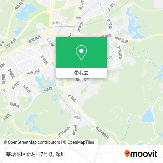 莘塘东区新村-17号楼地图
