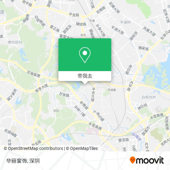 华丽窗饰地图