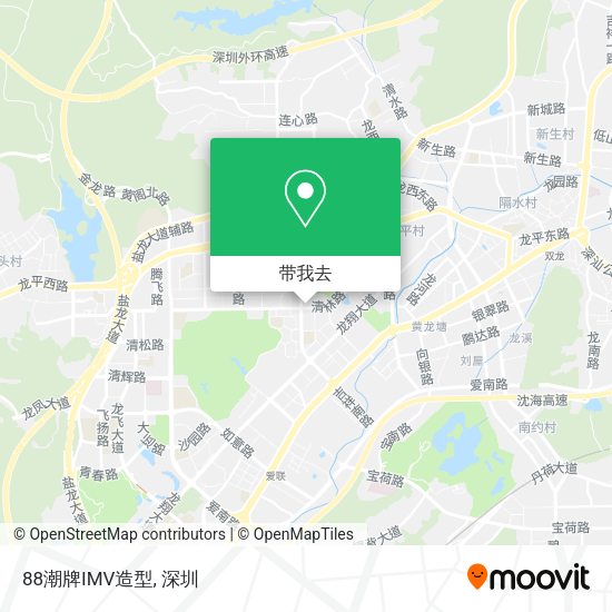 88潮牌IMV造型地图
