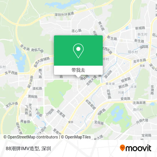 88潮牌IMV造型地图