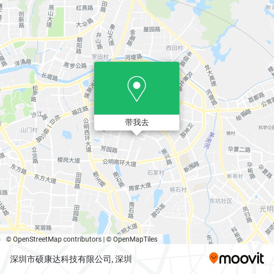 深圳市硕康达科技有限公司地图