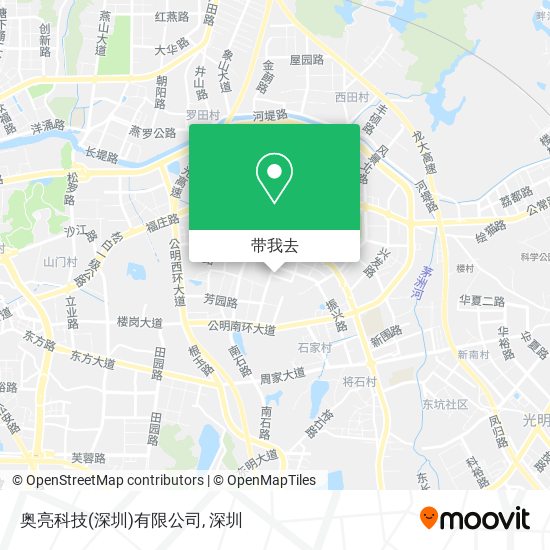 奥亮科技(深圳)有限公司地图
