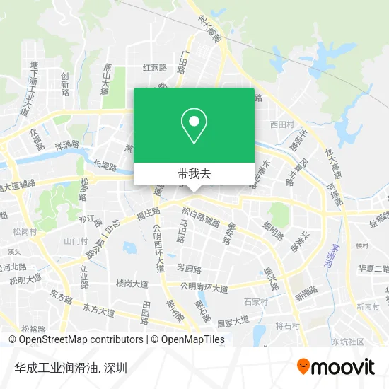 华成工业润滑油地图