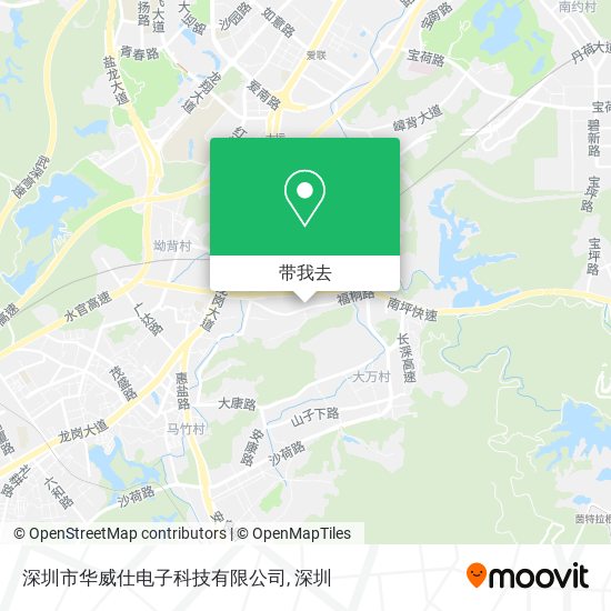 深圳市华威仕电子科技有限公司地图