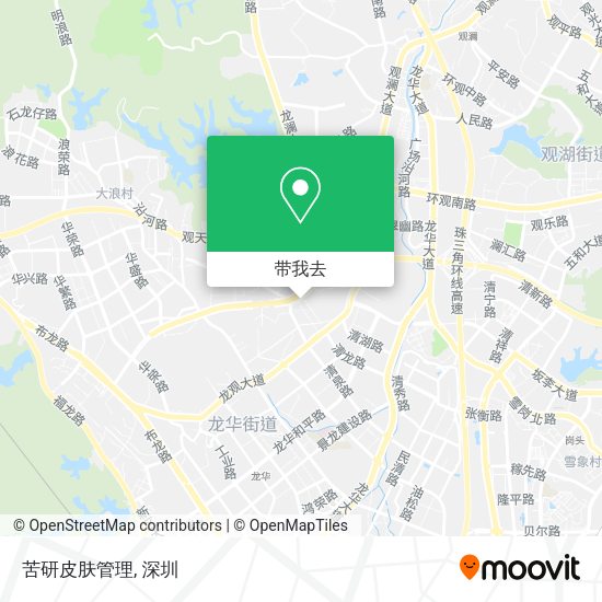 苦研皮肤管理地图