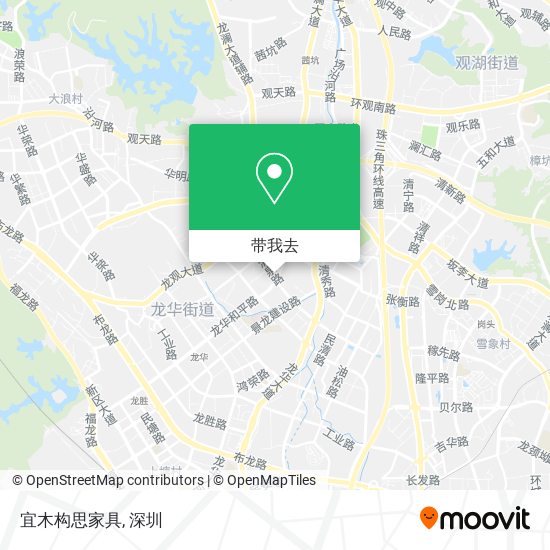 宜木构思家具地图