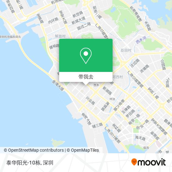 泰华阳光-10栋地图