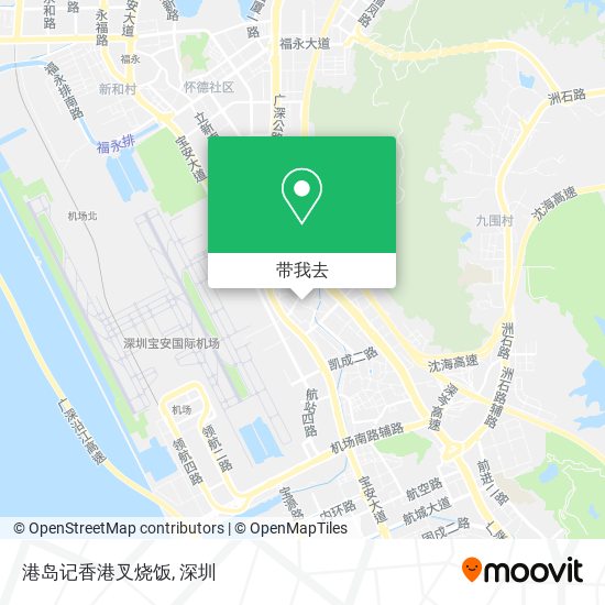 港岛记香港叉烧饭地图