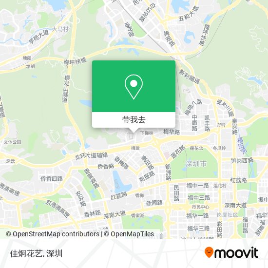 佳炯花艺地图
