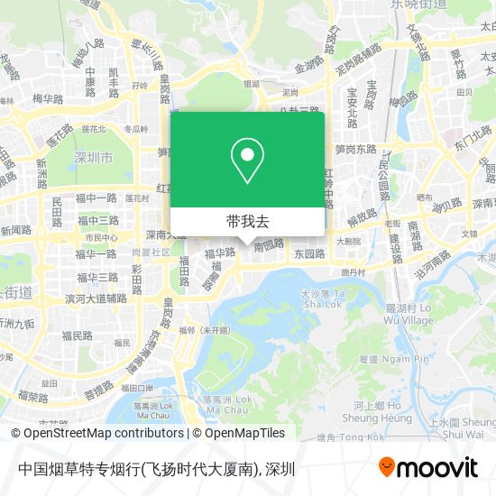 中国烟草特专烟行(飞扬时代大厦南)地图