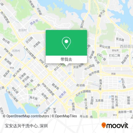 宝安达兴干洗中心地图