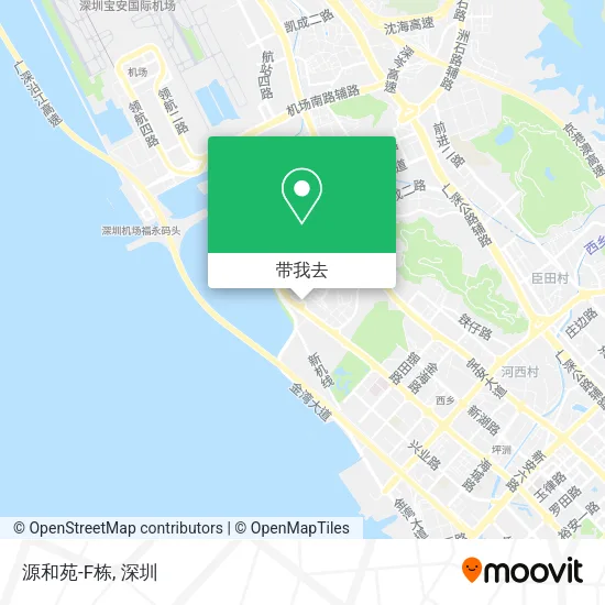 源和苑-F栋地图