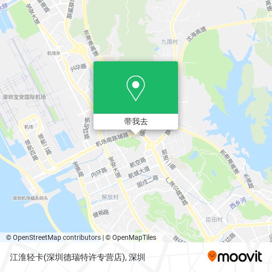 江淮轻卡(深圳德瑞特许专营店)地图