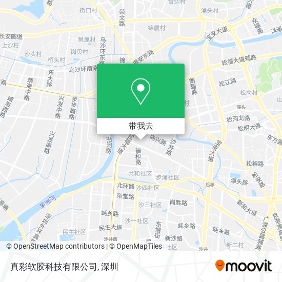 真彩软胶科技有限公司地图