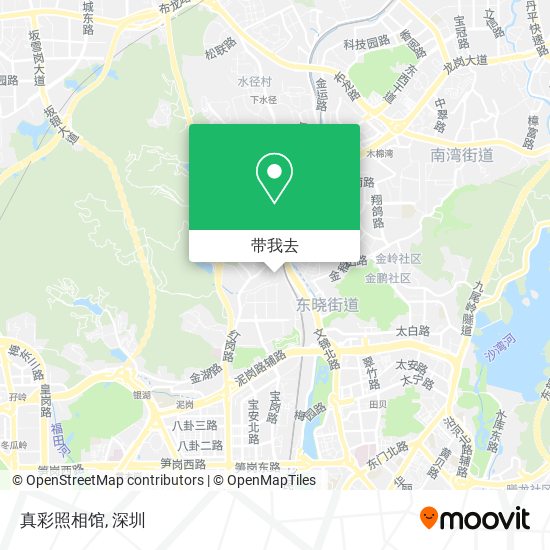 真彩照相馆地图