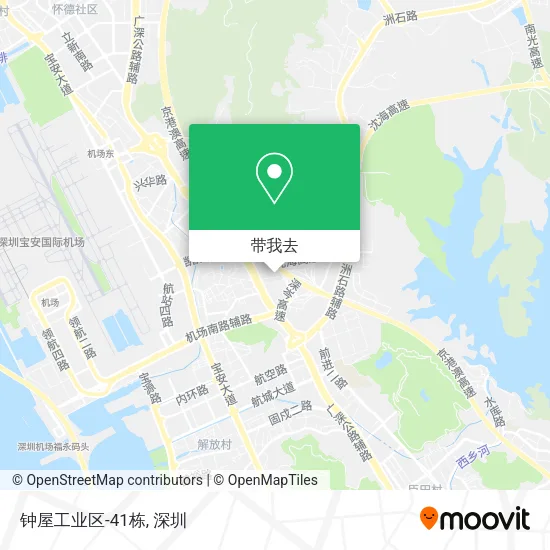 钟屋工业区-41栋地图
