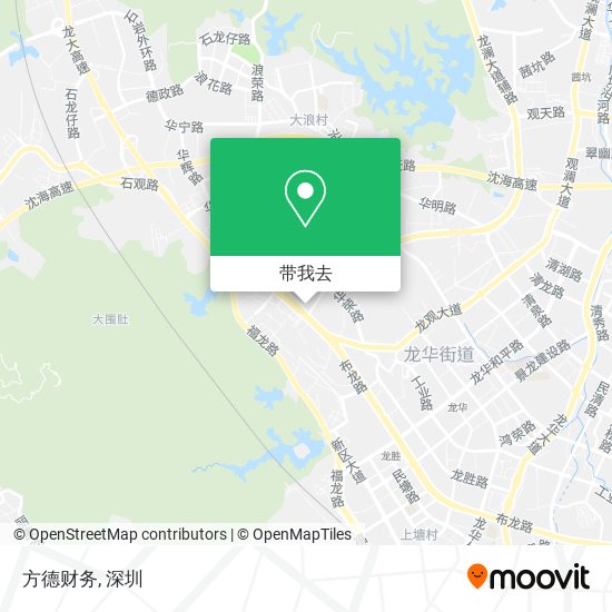 方德财务地图