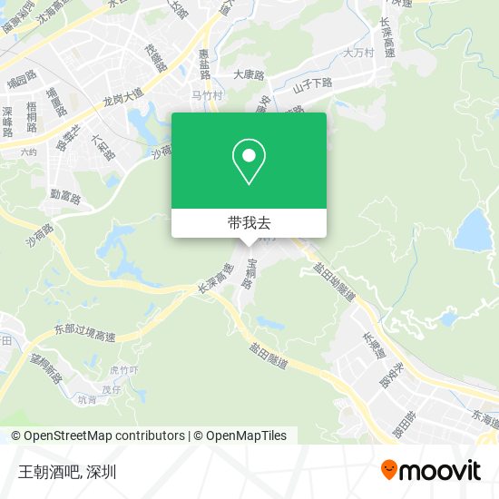 王朝酒吧地图