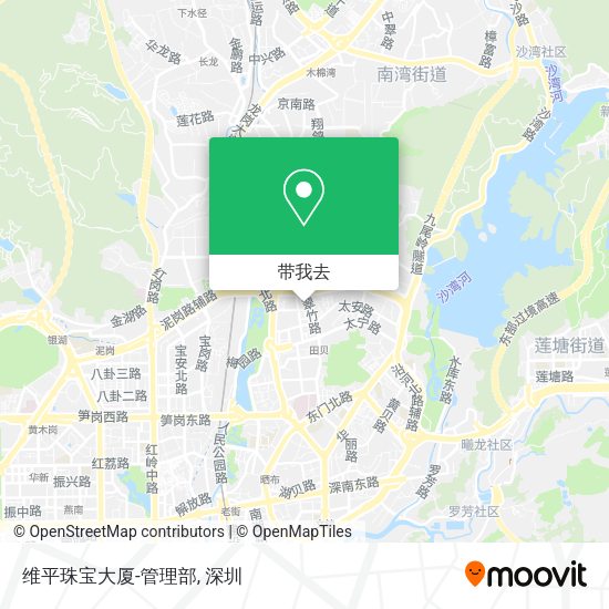 维平珠宝大厦-管理部地图