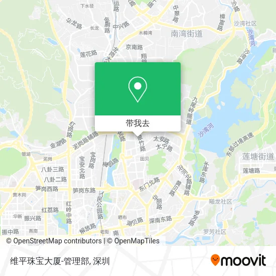 维平珠宝大厦-管理部地图