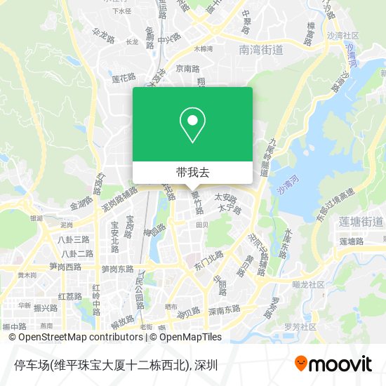 停车场(维平珠宝大厦十二栋西北)地图