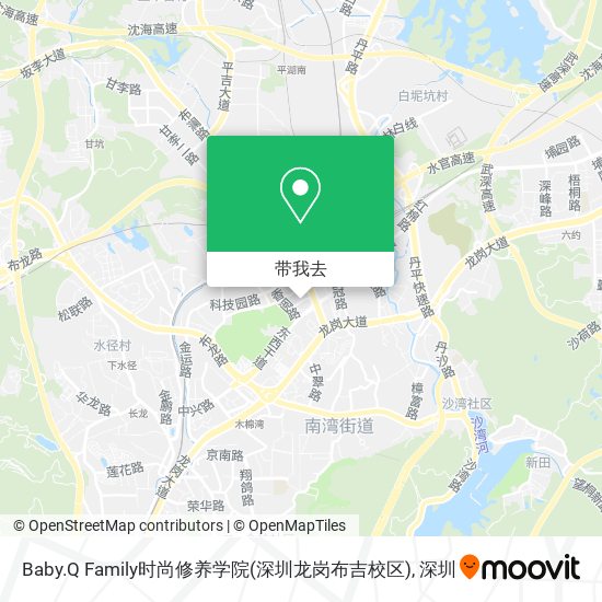 Baby.Q Family时尚修养学院(深圳龙岗布吉校区)地图