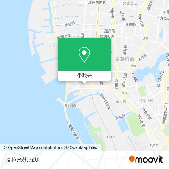 提拉米苏地图