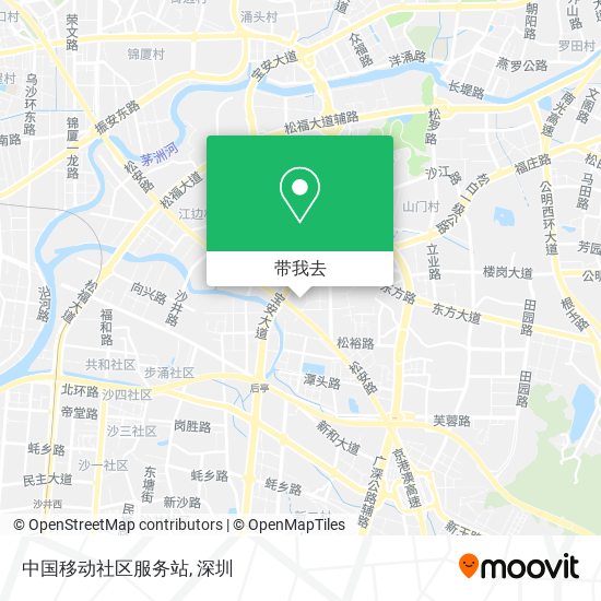 中国移动社区服务站地图