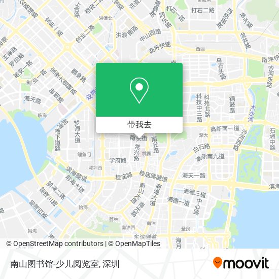 南山图书馆-少儿阅览室地图