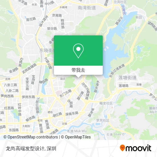 龙尚高端发型设计地图