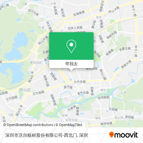 深圳市沃尔核材股份有限公司-西北门地图