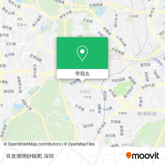 良发潮洲砂锅粥地图