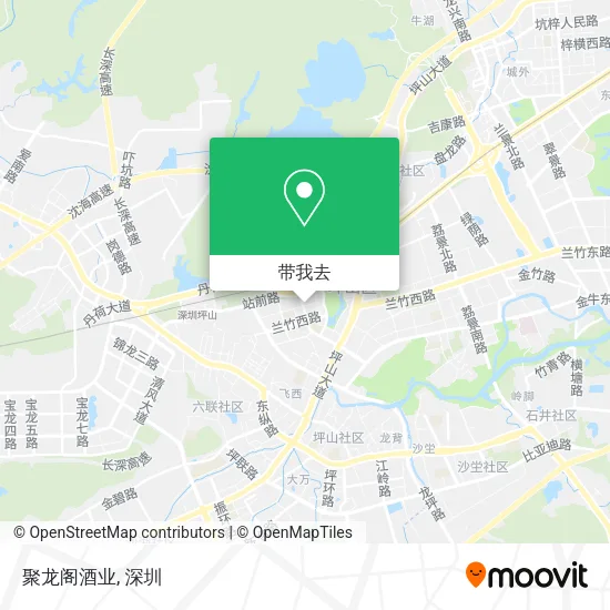 聚龙阁酒业地图