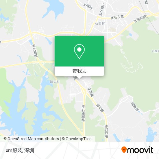 xm服装地图