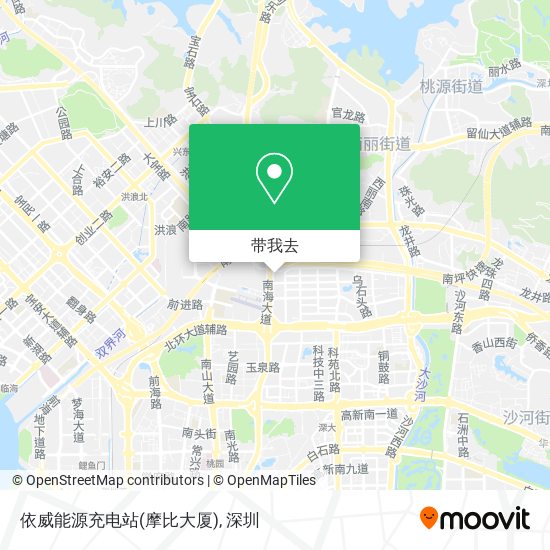 依威能源充电站(摩比大厦)地图