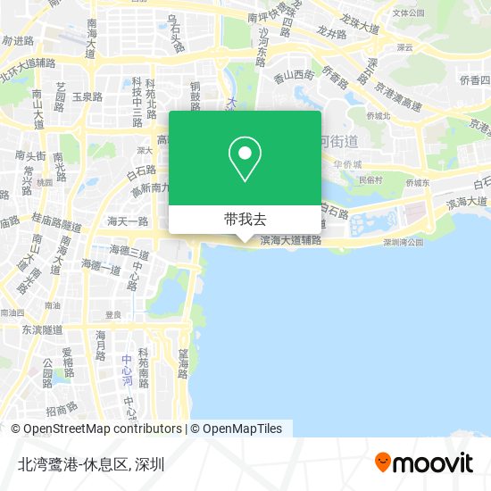 北湾鹭港-休息区地图