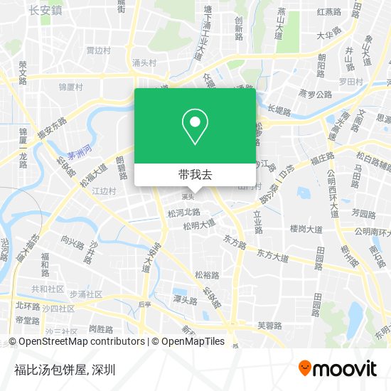 福比汤包饼屋地图