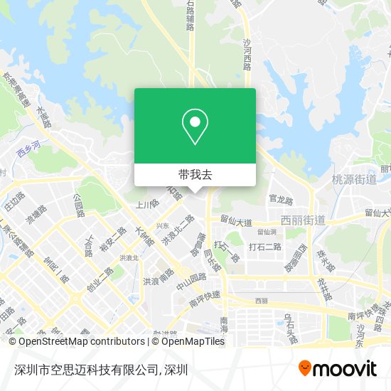 深圳市空思迈科技有限公司地图