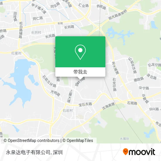 永泉达电子有限公司地图