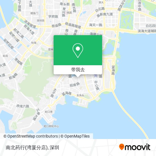 南北药行(湾厦分店)地图