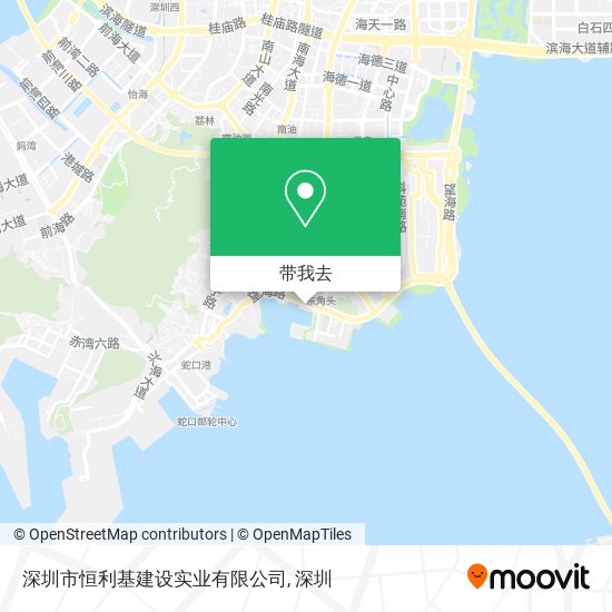 深圳市恒利基建设实业有限公司地图