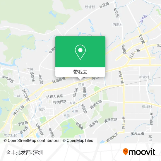 金丰批发部地图