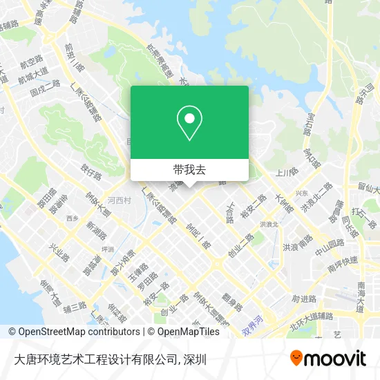 大唐环境艺术工程设计有限公司地图