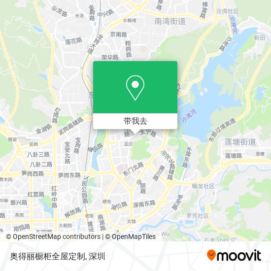 奥得丽橱柜全屋定制地图