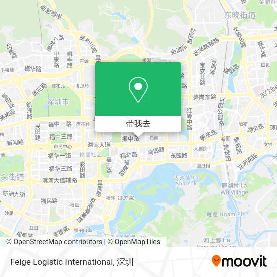 Feige Logistic International地图