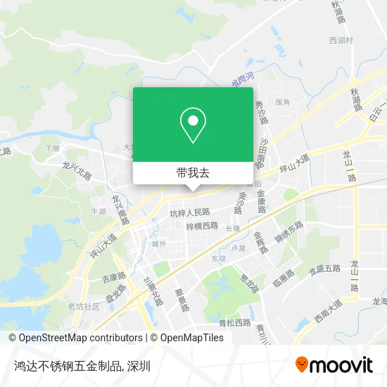 鸿达不锈钢五金制品地图