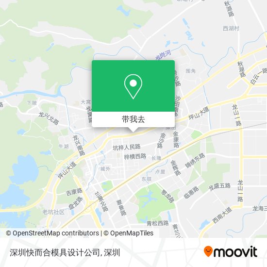 深圳快而合模具设计公司地图