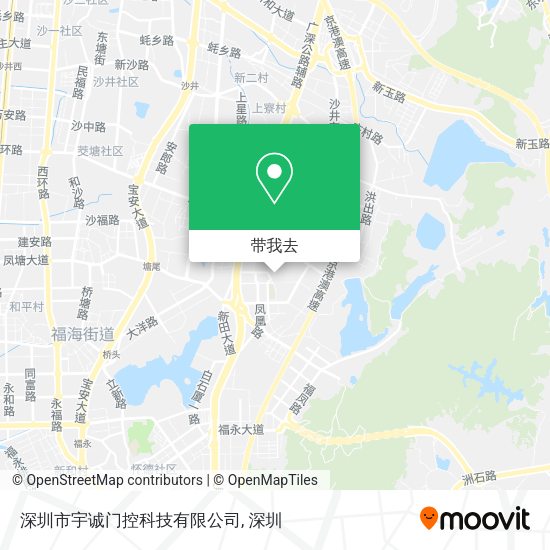 深圳市宇诚门控科技有限公司地图